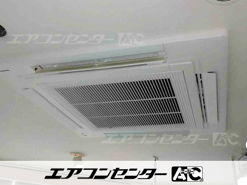 天井カセット形4方向吹出 業務用エアコン 2馬力シングル 1式