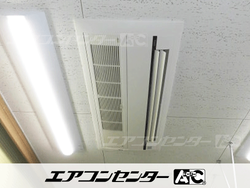 ハウジングエアコン マルチ マルチ天井カセット1方向形（室内機のみ） 業務用エアコン 2.8kW 3式、ハウジングエアコン マルチ マルチ室外機のみ 業務用エアコン 8.0kW 1式