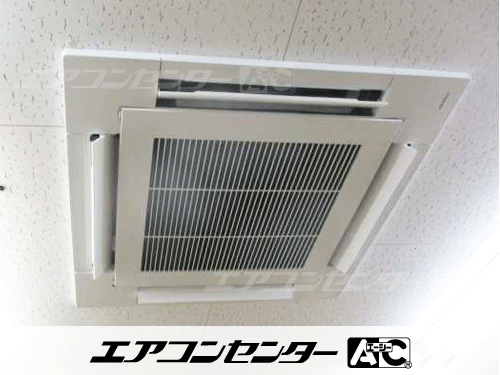 天井カセット形4方向吹出 業務用エアコン 6馬力ツイン 1式