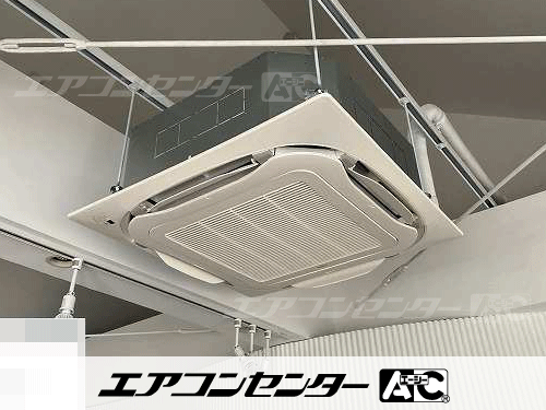 天井カセット形4方向吹出 業務用エアコン 6馬力シングル 1式