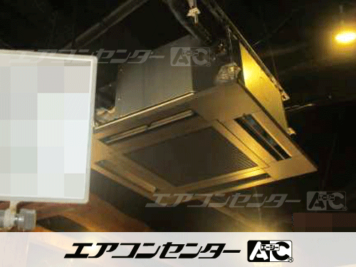 天井カセット形4方向吹出 業務用エアコン 5馬力ツイン 1式