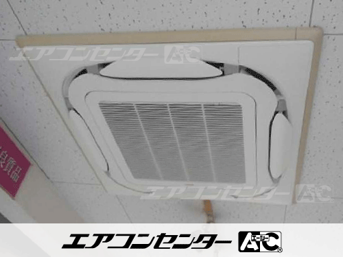 天井カセット形4方向吹出 業務用エアコン 4馬力シングル 2式
