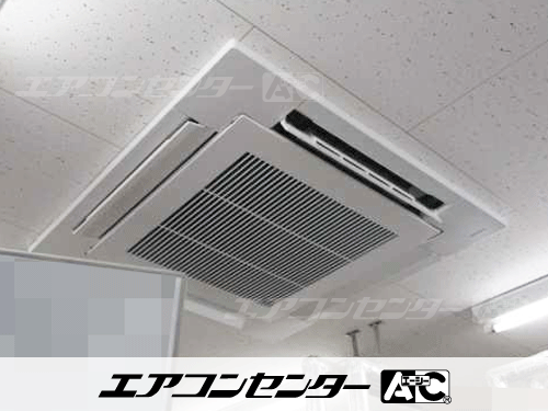 天井カセット形4方向吹出 業務用エアコン 5馬力ツイン 1式、天井カセット形4方向吹出 業務用エアコン 2.5馬力シングル 1式