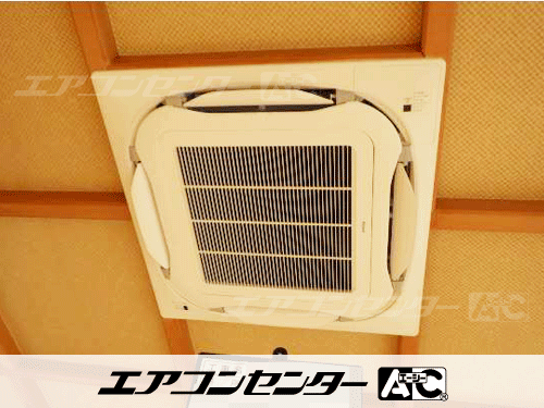 天井カセット形4方向吹出 業務用エアコン 8馬力ツイン 1式