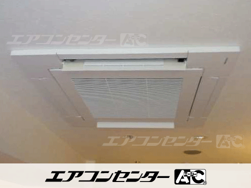天井カセット形4方向吹出 業務用エアコン 5馬力ツイン 1式