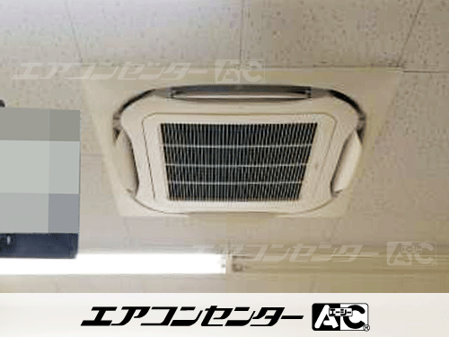 天井カセット形4方向吹出 業務用エアコン 3馬力シングル 2式、天井カセット形4方向吹出 業務用エアコン 2.5馬力シングル 1式