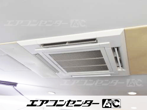 天井カセット形4方向吹出 業務用エアコン 5馬力シングル 1式