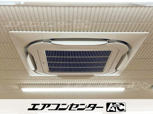 天井カセット形4方向吹出 業務用エアコン 6馬力ツイン 1式