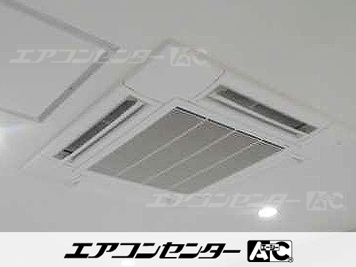 天井カセット形4方向吹出 業務用エアコン 10馬力ツイン 2式、天井カセット形4方向吹出 業務用エアコン 4馬力ツイン 1式、天井カセット形4方向吹出 業務用エアコン 4馬力シングル 1式