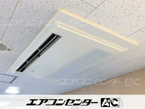 天井カセット形1方向吹出 業務用エアコン 8馬力トリプル 1式