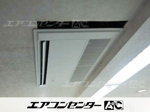 天井カセット形1方向吹出 業務用エアコン 6馬力ツイン 1式