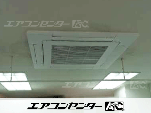 天井カセット形4方向吹出 業務用エアコン 3馬力シングル 2式
