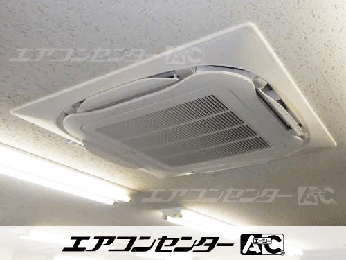 天井カセット形4方向吹出 業務用エアコン 5馬力ツイン 1式