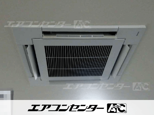 天井カセット形4方向吹出 業務用エアコン 2馬力シングル 1式