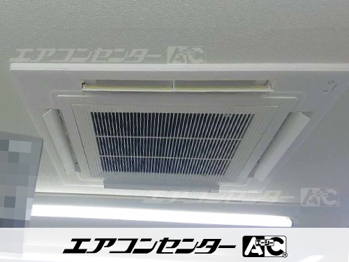 天井カセット形4方向吹出 業務用エアコン 2馬力シングル 1式