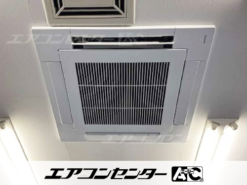 天井カセット形4方向吹出 業務用エアコン 6馬力シングル 2式、天井カセット形4方向吹出 業務用エアコン 5馬力シングル 3式