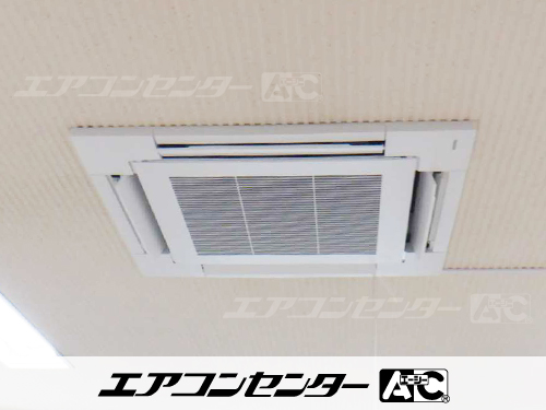天井カセット形4方向吹出 業務用エアコン 5馬力シングル 1式