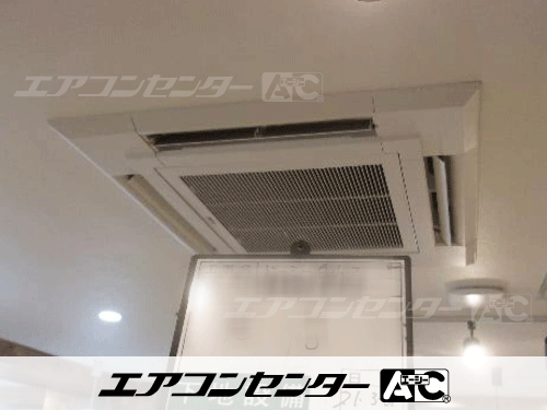 天井カセット形4方向吹出 業務用エアコン 5馬力シングル 1式、天井カセット形4方向吹出 業務用エアコン 2.3馬力シングル 1式