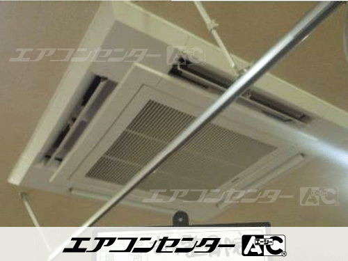 天井カセット形4方向吹出 業務用エアコン 4馬力ツイン 1式