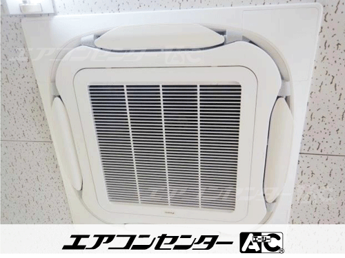 天井カセット形4方向吹出 業務用エアコン 6馬力シングル 1式