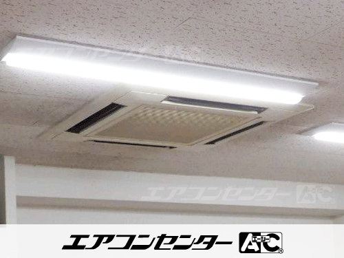 天井カセット形4方向吹出 業務用エアコン 5馬力ツイン 1式、天井カセット形4方向吹出 業務用エアコン 2馬力シングル 1式、天井カセット形4方向吹出 業務用エアコン 1.8馬力シングル 1式