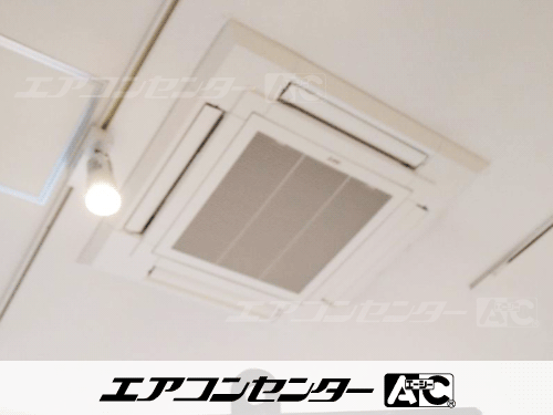 天井カセット形4方向吹出 業務用エアコン 5馬力シングル 1式