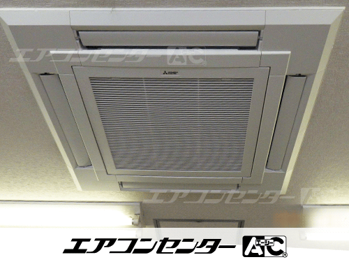 天井カセット形4方向吹出 業務用エアコン 3馬力シングル 1式