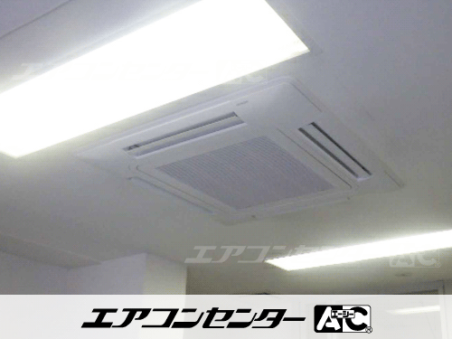 天井カセット形4方向吹出 業務用エアコン 4馬力ツイン 1式