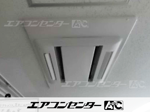 天井カセット形2方向吹出 業務用エアコン 10馬力ダブルツイン 1式