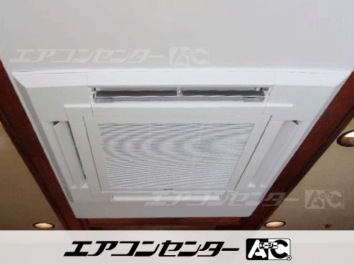 天井カセット形4方向吹出 業務用エアコン 4馬力シングル 1式