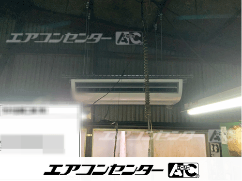 天井吊形 業務用エアコン 3馬力シングル 1式