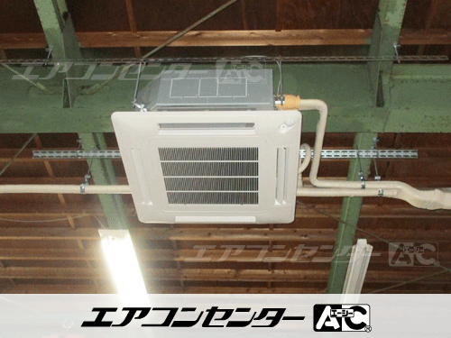 天井カセット形4方向吹出 業務用エアコン 10馬力ツイン 1式