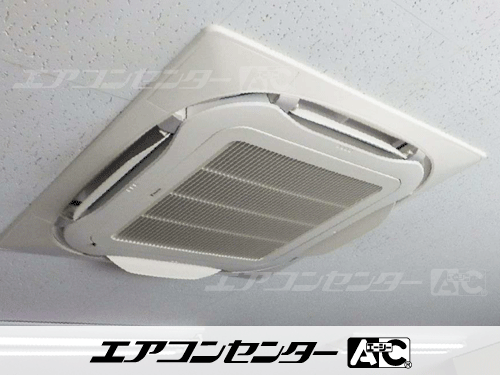 天井カセット形4方向吹出 業務用エアコン 8馬力ツイン 1式