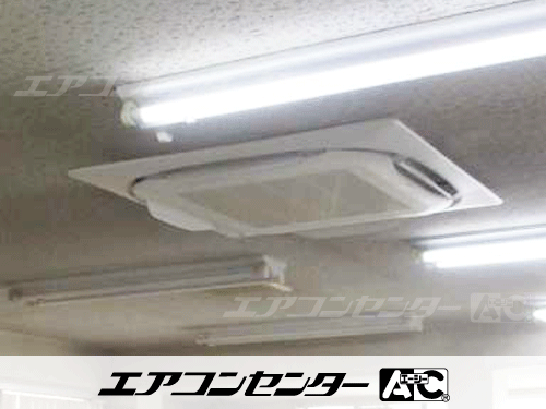 天井カセット形4方向吹出 業務用エアコン 6馬力シングル 1式