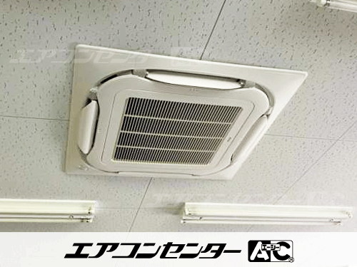 天井カセット形4方向吹出 業務用エアコン 5馬力シングル 2式