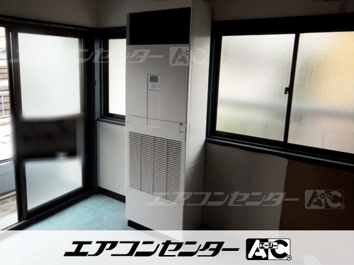 床置形 業務用エアコン 2.5馬力シングル 1式、壁掛形 業務用エアコン 1.5馬力シングル 1式