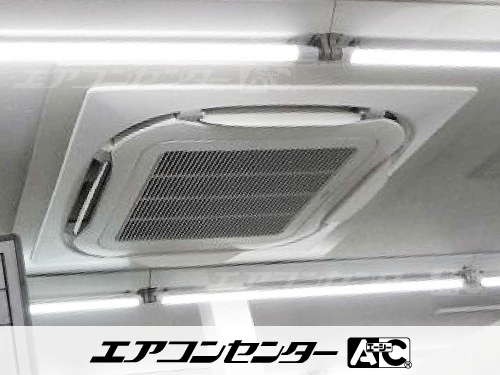 天井カセット形4方向吹出 業務用エアコン 6馬力ツイン 1式