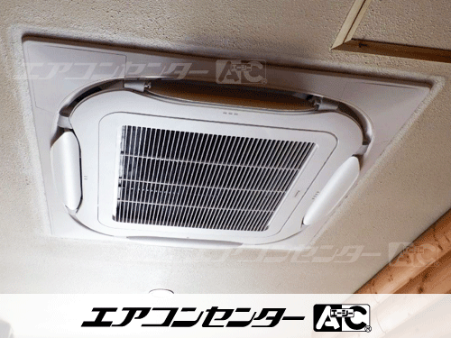 天井カセット形4方向吹出 業務用エアコン 3馬力シングル 1式、天井カセット形4方向吹出 業務用エアコン 2.5馬力シングル 1式