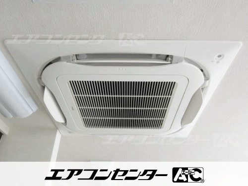 天井カセット形4方向吹出 業務用エアコン 2馬力シングル 1式