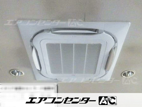 天井カセット形4方向吹出 業務用エアコン 5馬力シングル 1式