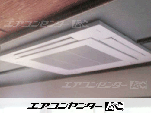 天井カセット形4方向吹出 業務用エアコン 6馬力シングル 1式、天井カセット形4方向吹出 業務用エアコン 2.3馬力シングル 1式