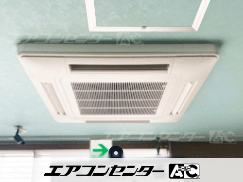 天井カセット形4方向吹出 業務用エアコン 6馬力シングル 1式