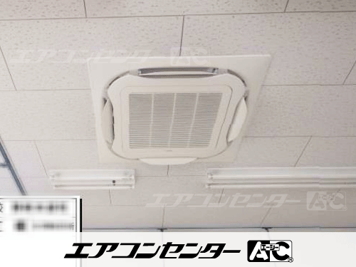 天井カセット形4方向吹出 業務用エアコン 5馬力ツイン 1式
