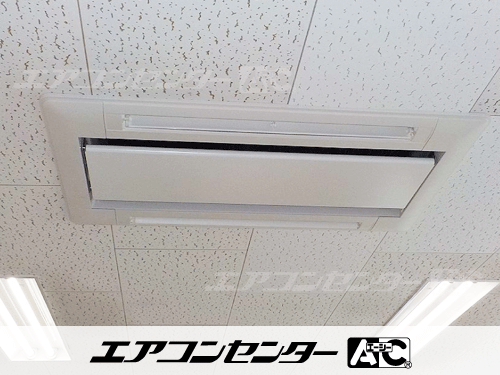 天井カセット形2方向吹出 業務用エアコン 2.3馬力シングル 1式