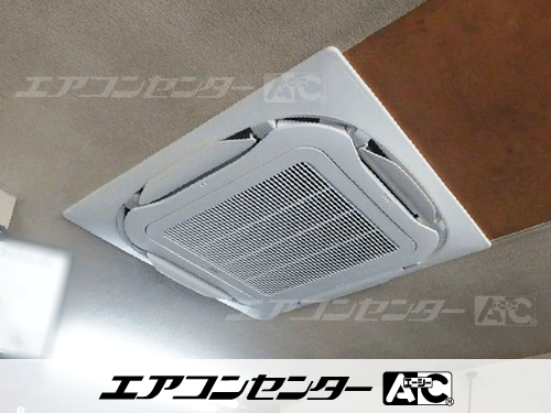 天井カセット形4方向吹出 業務用エアコン 4馬力シングル 1式