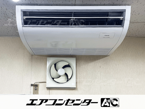 天井吊形 業務用エアコン 2馬力シングル 1式