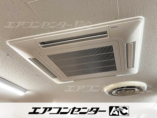 天井カセット形4方向吹出 業務用エアコン 2.3馬力シングル 2式