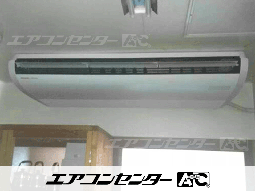 天井吊形 業務用エアコン 4馬力シングル 1式