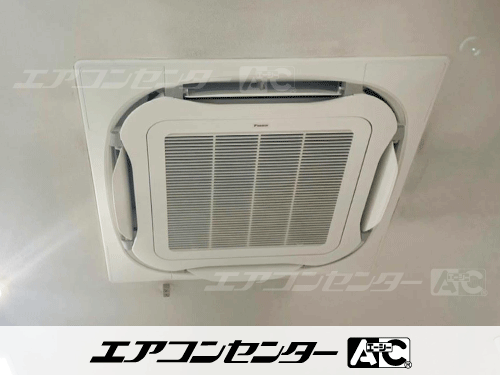 天井カセット形4方向吹出 業務用エアコン 10馬力ツイン 1式、天井カセット形4方向吹出 業務用エアコン 6馬力シングル 1式