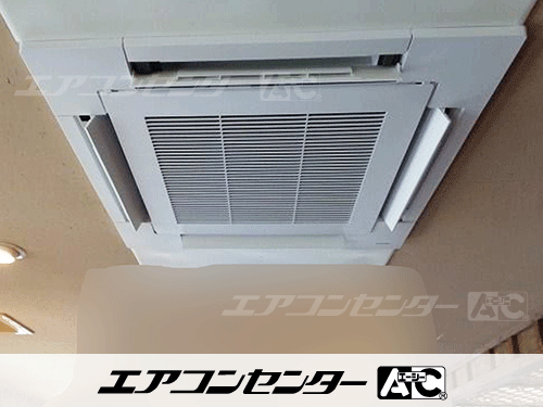 天井カセット形4方向吹出 業務用エアコン 10馬力ツイン 2式